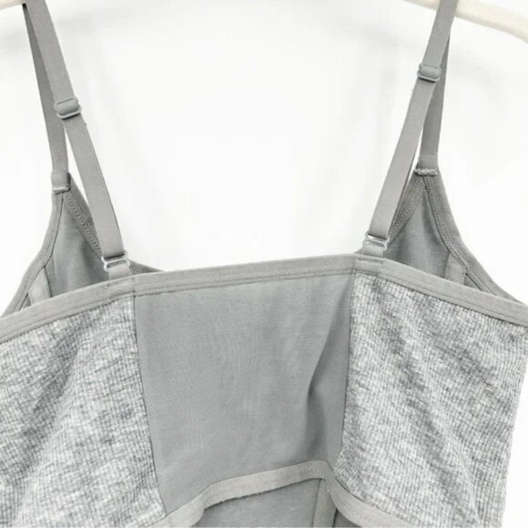 Colsie Women's Casual Corset Gray Small - Picture 6 of 9